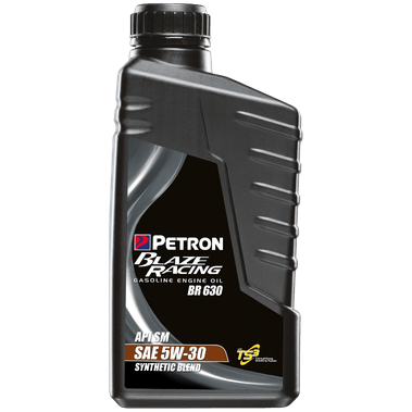PETRON BLAZE RACING BR630 SYNTHETIC BLEND GASOLINE ENGINE OIL SAE 5W-30