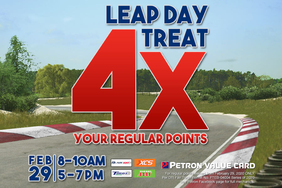 LEAP DAY TREAT PROMO (4X Your Regular Points)