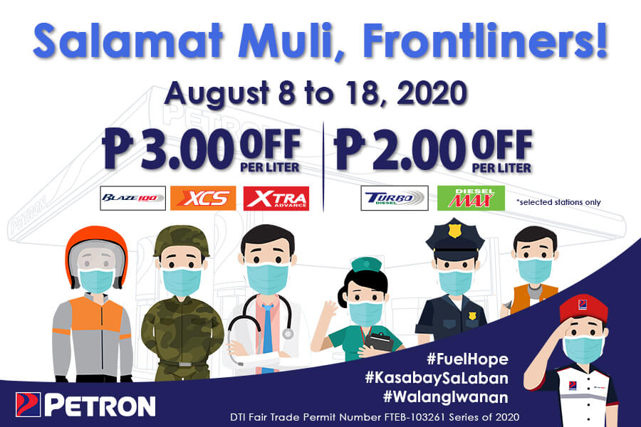 Salamat Muli, Frontliners (August 8 – August 18, 2020)