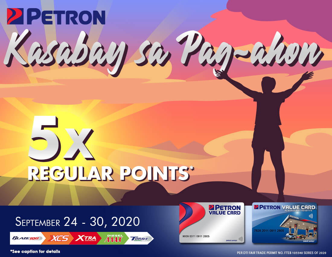Kasabay sa Pag-Ahon (5x PVC Points Promo) - Petron