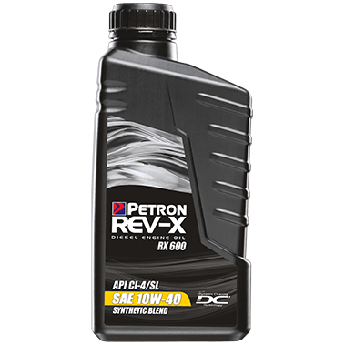 PETRON REV-X RX600 SYNTHETIC BLEND Diesel Engine Oil SAE 10W-40