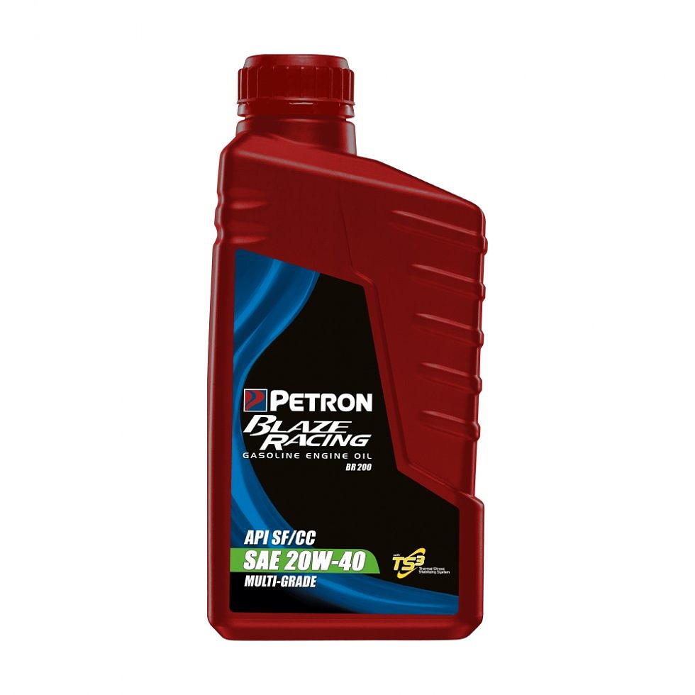PETRON BLAZE RACING BR630 SYNTHETIC BLEND GASOLINE ENGINE OIL SAE 5W30