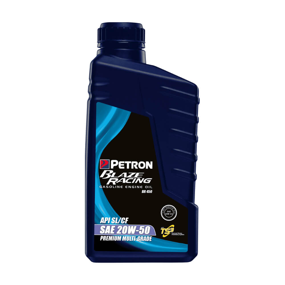 PETRON BLAZE RACING BR450 PREMIUM MULTIGRADE GASOLINE ENGINE OIL (ULTRON TOURING) SAE 20W-50