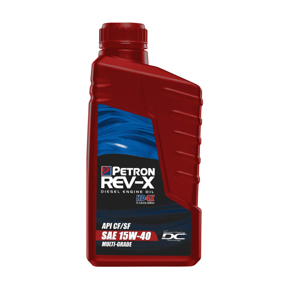 PETRON REV-X HD 4X MULTI-GRADE Diesel Engine Oil SAE 15W-40 - Petron