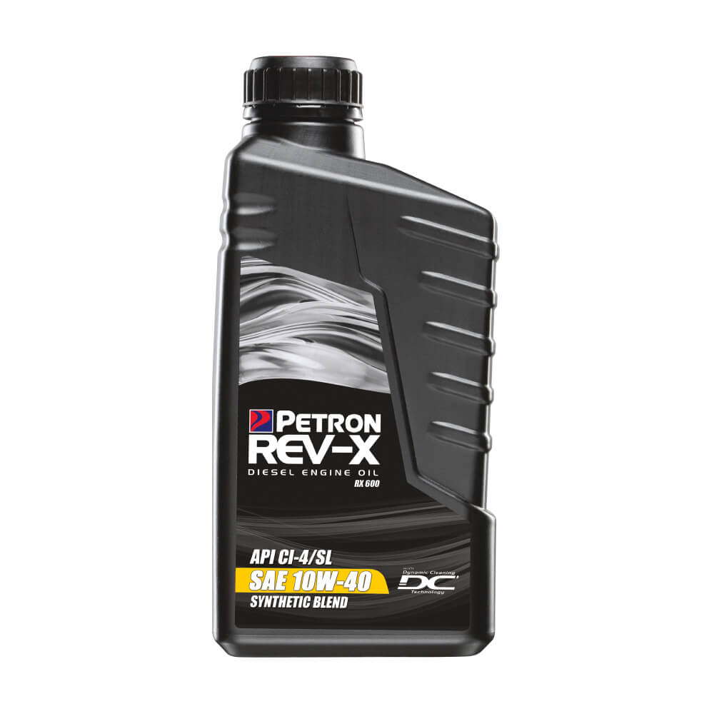 PETRON REV-X RX600 SYNTHETIC BLEND Diesel Engine Oil SAE 10W-40
