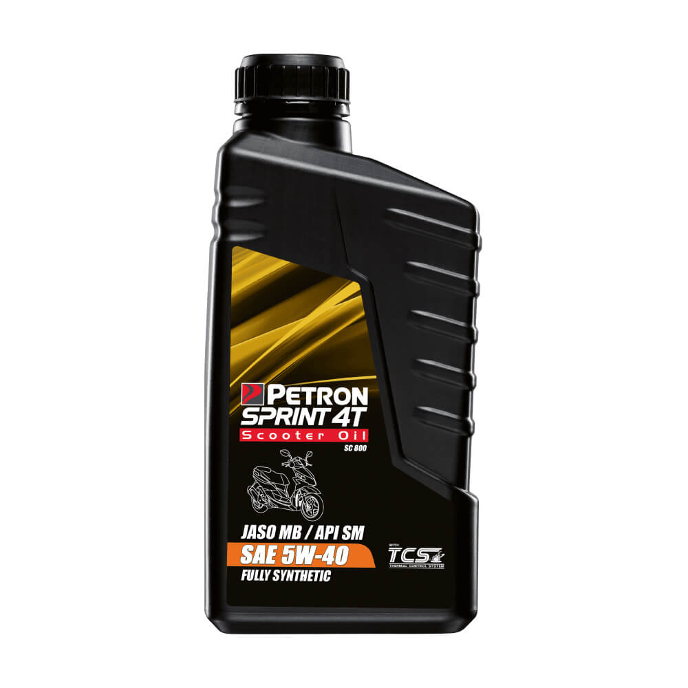 PETRON SPRINT 4T SC800 SCOOTER OIL FULLY SYNTHETIC SAE 5W-40