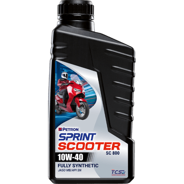 PETRON SPRINT 4T SC800 SCOOTER OIL FULLY SYNTHETIC SAE 10W-40