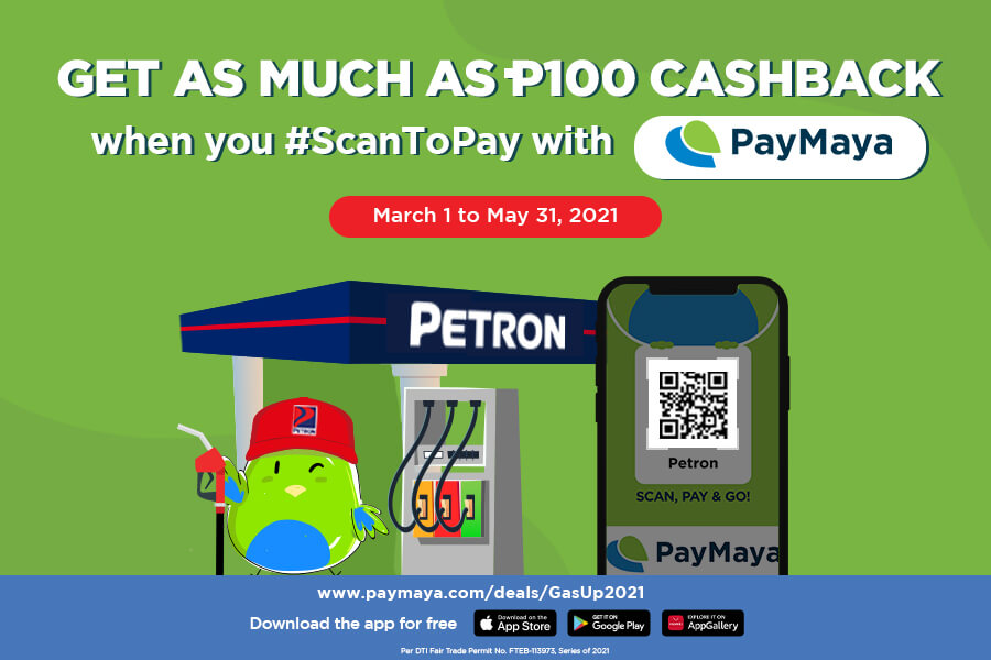 Move with PayMaya Promo (March 1-May 31, 2021)
