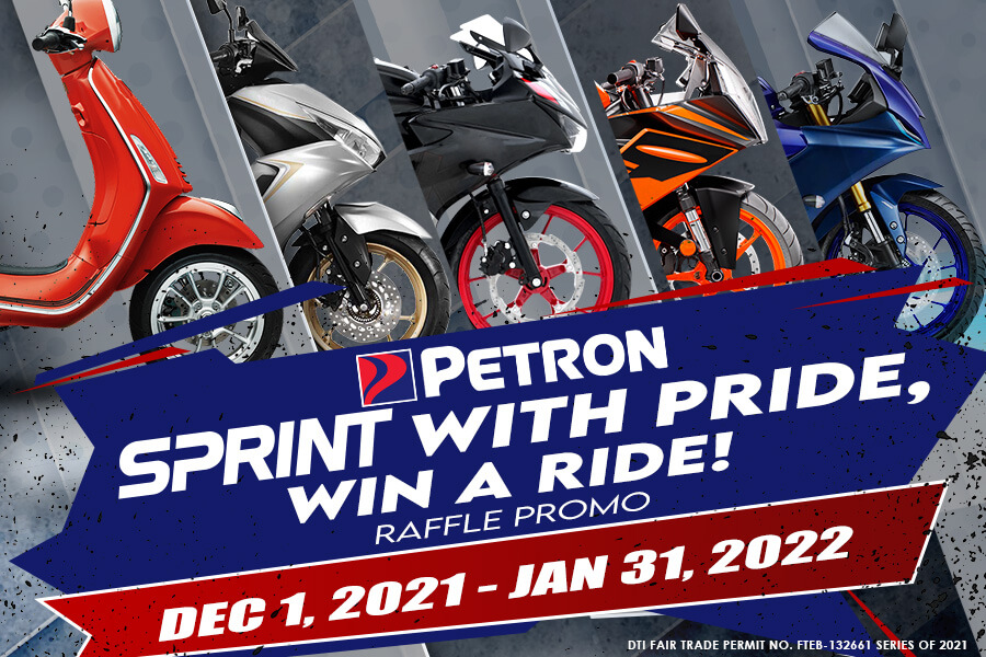 Sprint with Pride, Win a Ride! Promo (Dec. 1, 2021 to Jan. 31, 2022)