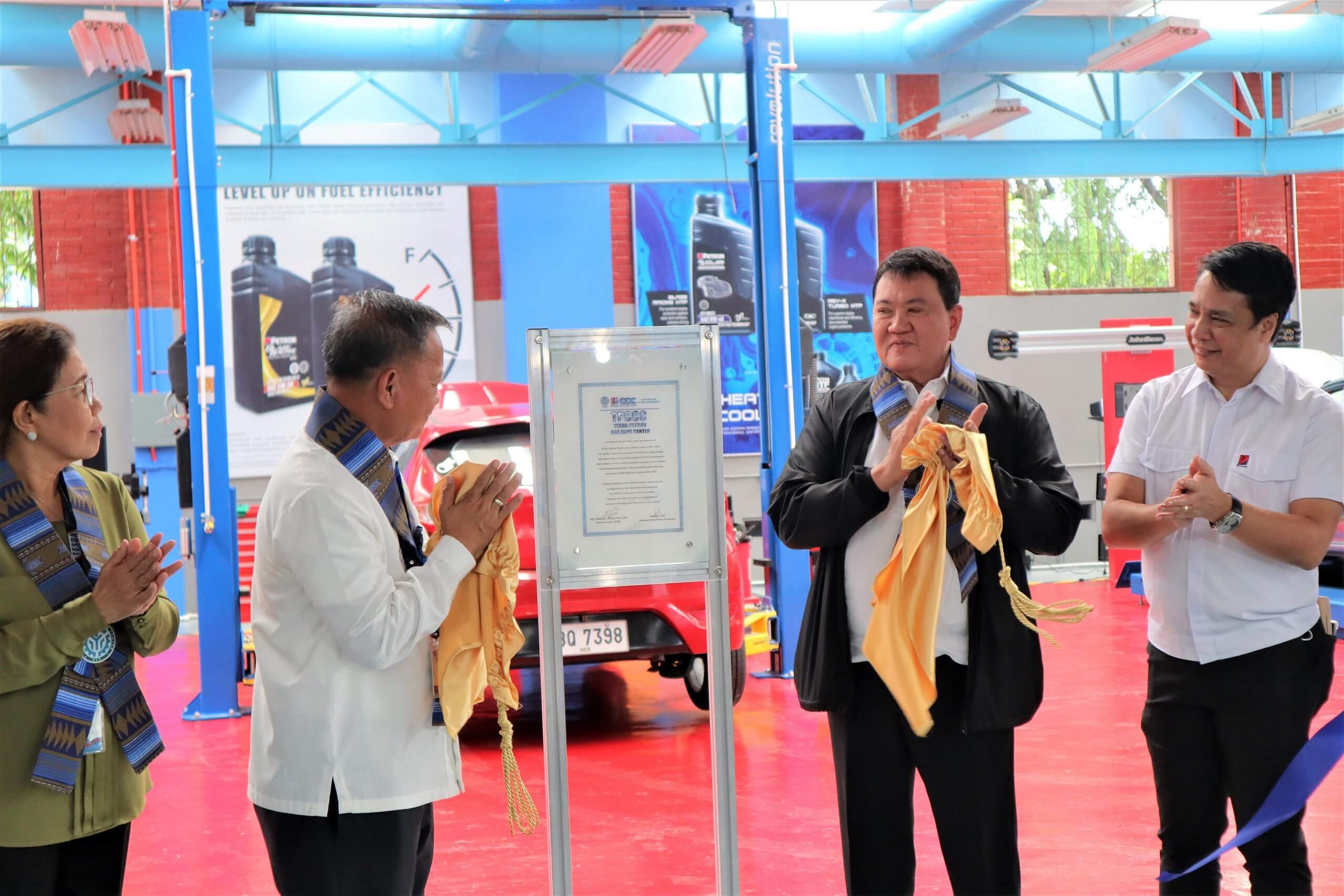 TESDA, Petron inaugurate Car Care Center training facility in Taguig