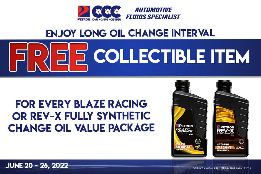 Car Care Center Change Oil Promo (June 20-26, 2022)