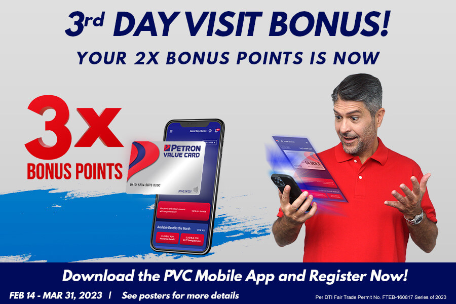 Bonus sa Bonus Points Mo! (February 14 – March 31, 2023)