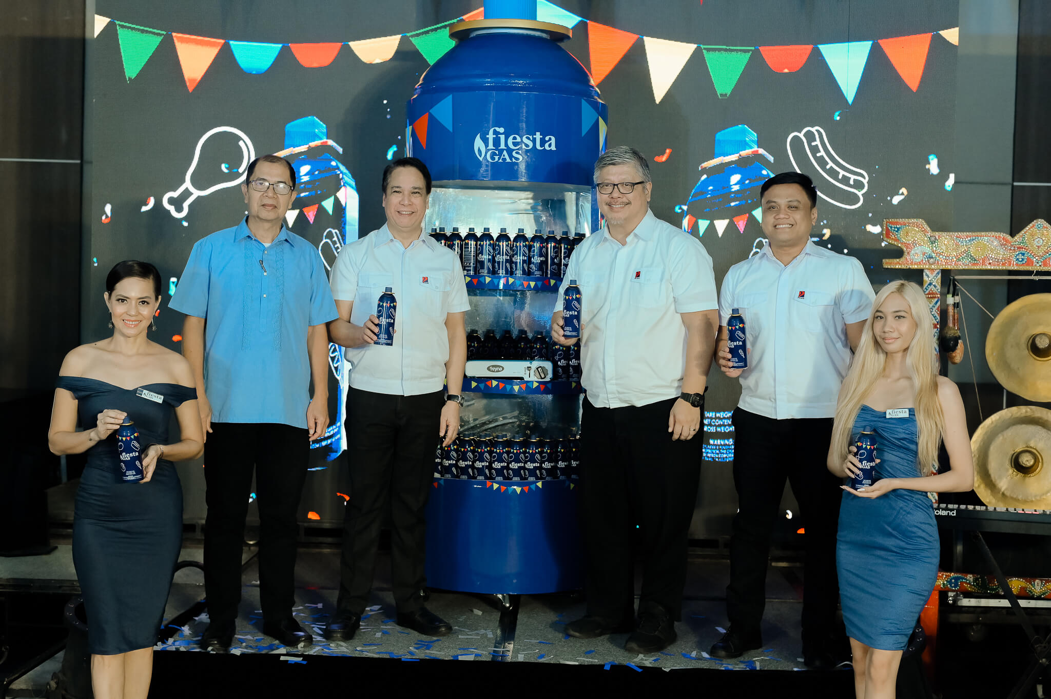 Fiesta Gas refillable LPG cylinder now available in Davao