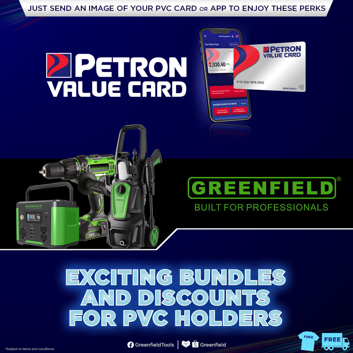 PVC x Greenfield (July 15, 2023 – July 14, 2024)