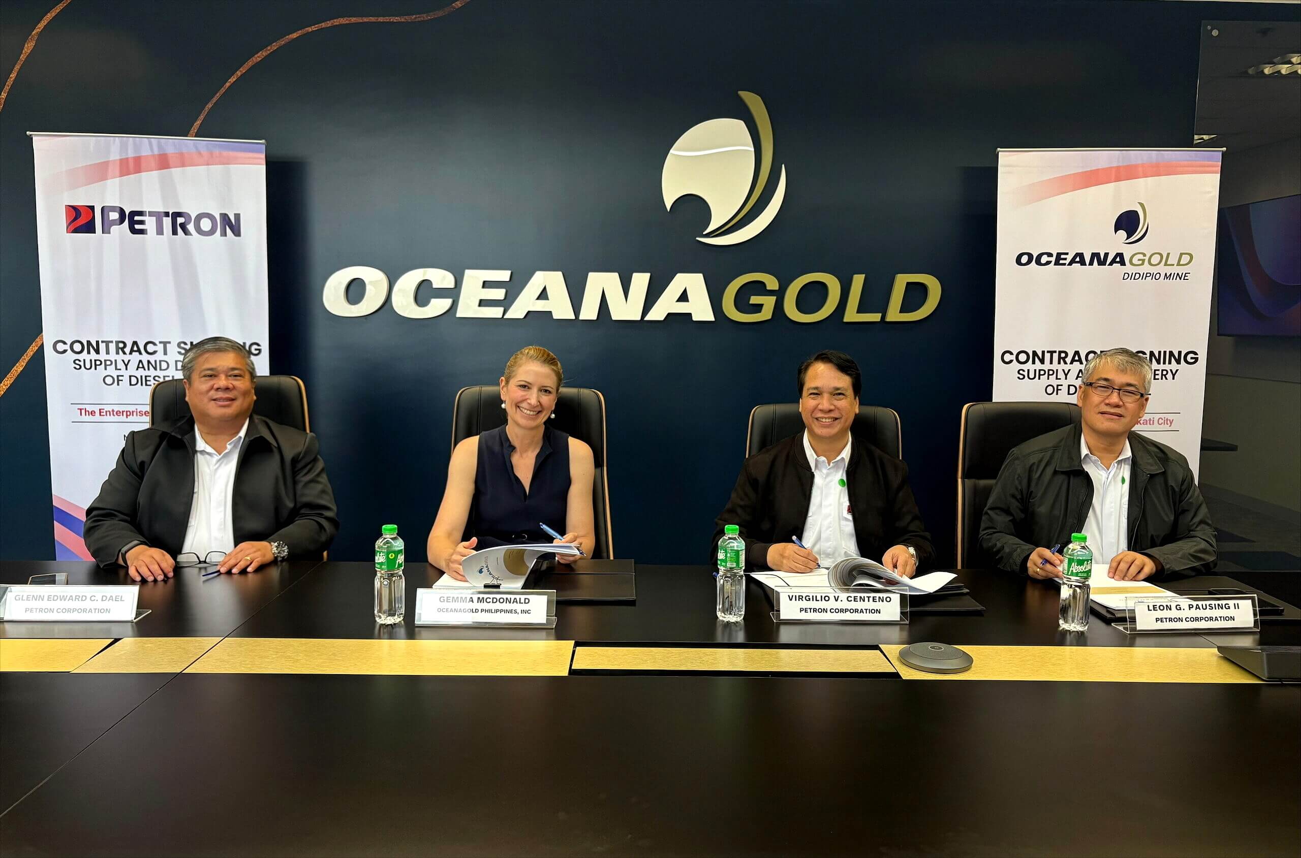 Petron renews fuel supply agreement with Oceanagold Philippines