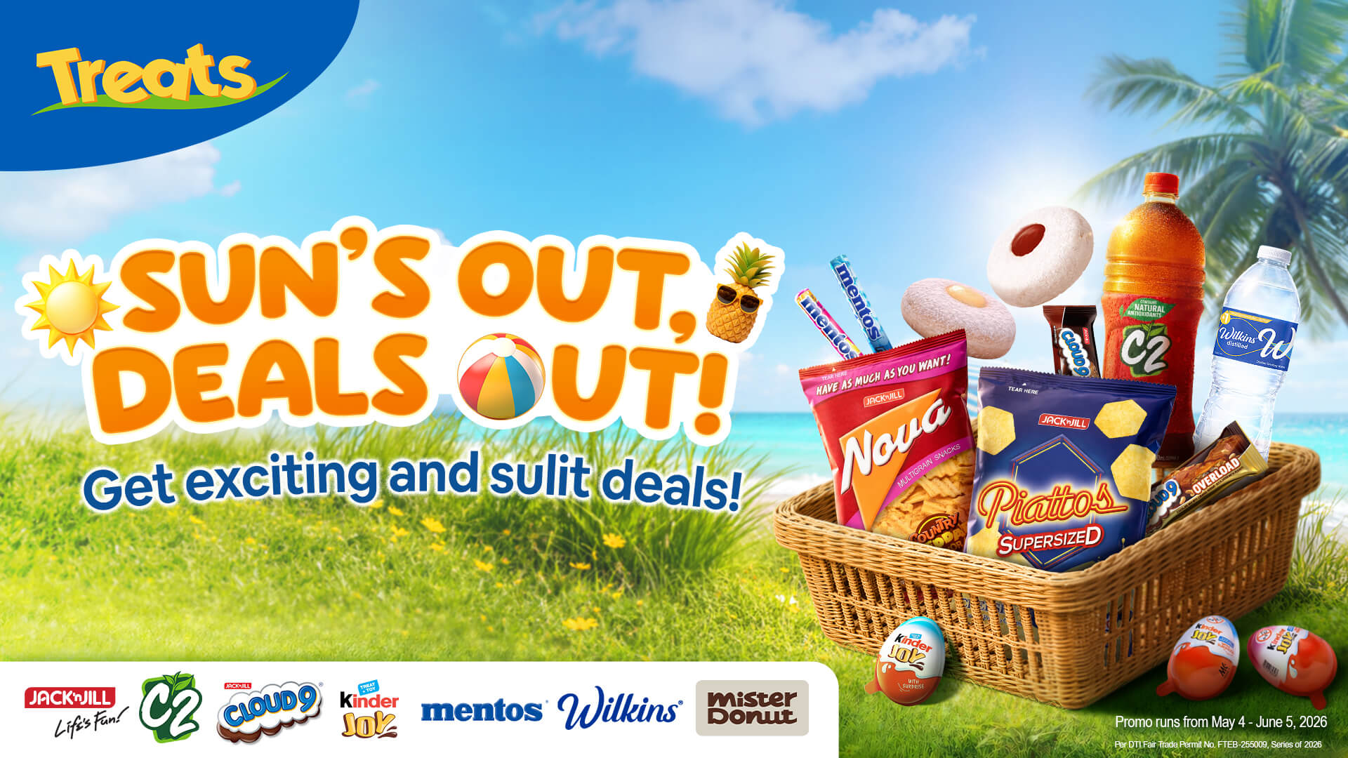 Sun’s Out, Deals Out! Treats Summer Promo (May 4 – June 6, 2026)